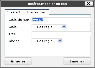 Insérer un lien sous WordPress 3 Insérer un lien sous WordPress