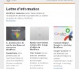 Newsletter WordPress