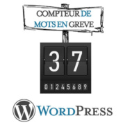 Compteur de Mots de WordPress en grève