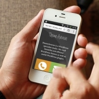 Wp Mobile Splah Page Appel et Email