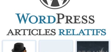 Les articles relatifs sur WordPress