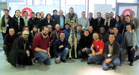 Photo de famille du WordCamp Paris 2013