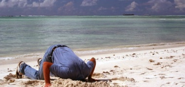 Tête dans le sable