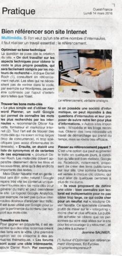 SeoMix dans Ouest France