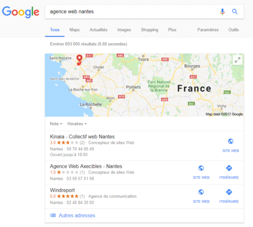 Référencement local