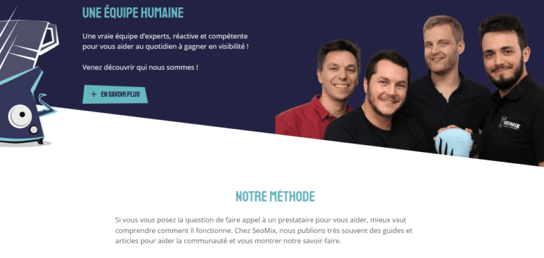 Refonte du site SeoMix