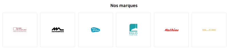 pages marque ecommerce