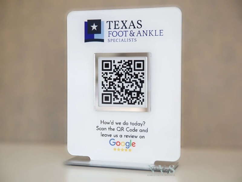 qr code avis google my business