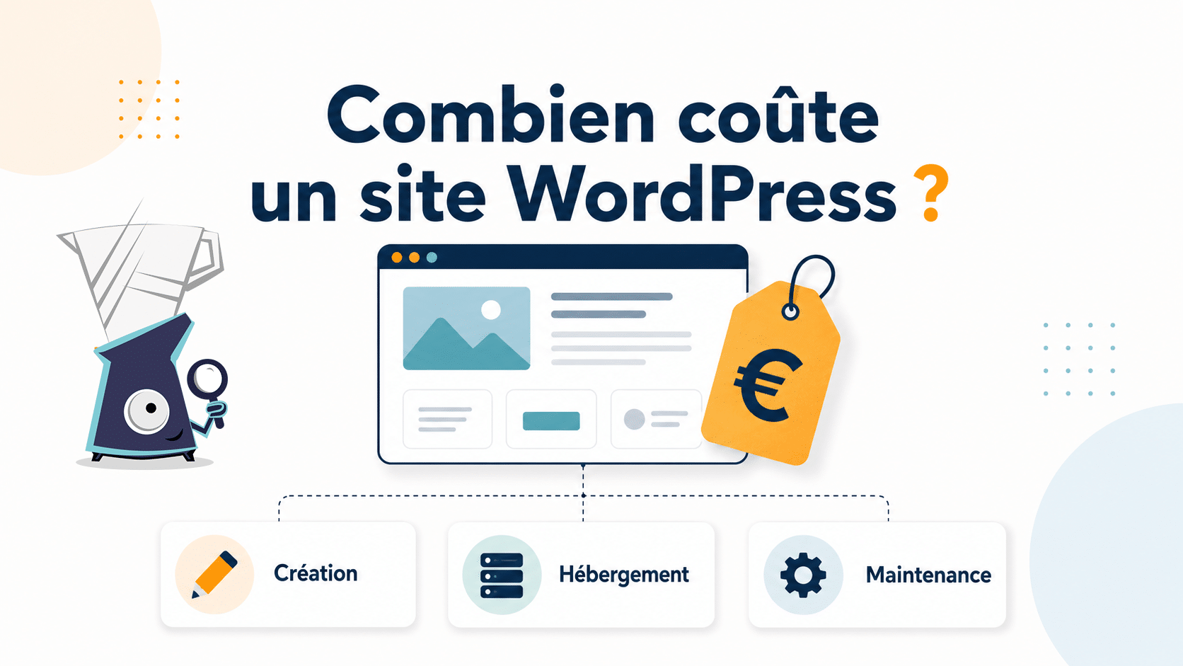 Illustration de l'article : Prix d'un site WordPress en 2026 : guide complet et simulateur