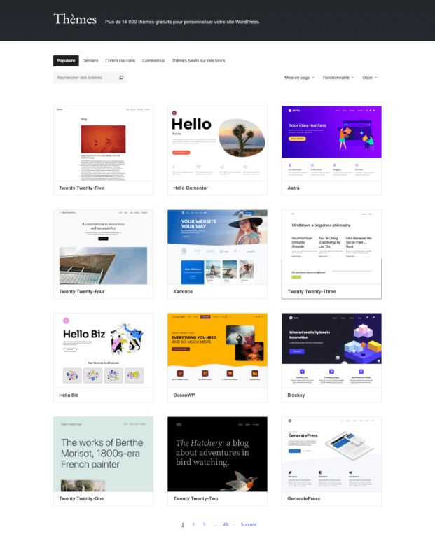 themes wordpress