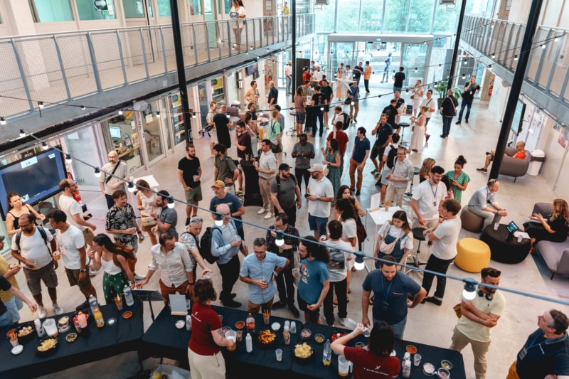 Consultants et chefs de projets à la nuit des meetups