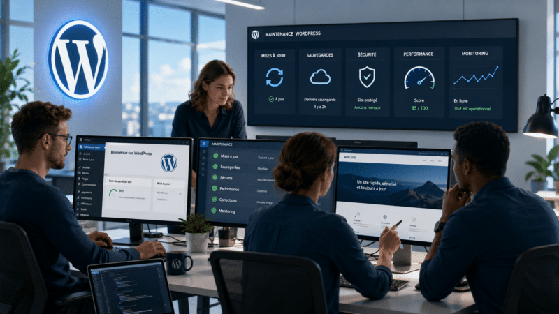 Agence spécialisée dans la maintenance des sites WordPress